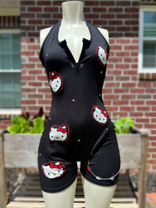 Hello kitty rockstar romper