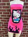 Hello Kitty bodycon dress