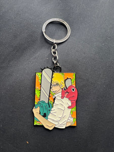 Chainsaw man keychain