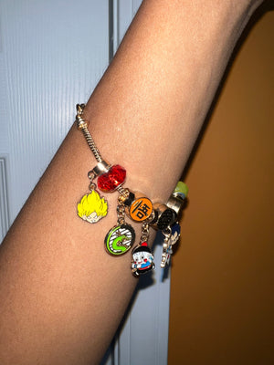 Dbz charm bracelet