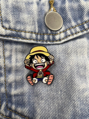 One piece pin set