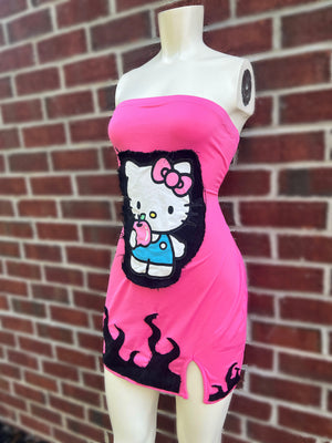 Hello Kitty bodycon dress