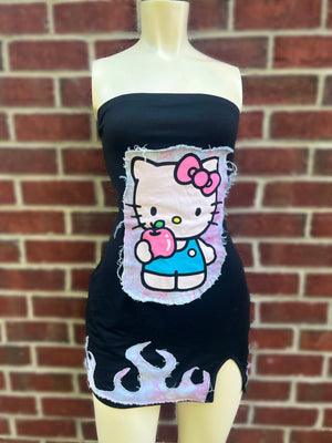 Hello Kitty bodycon dress