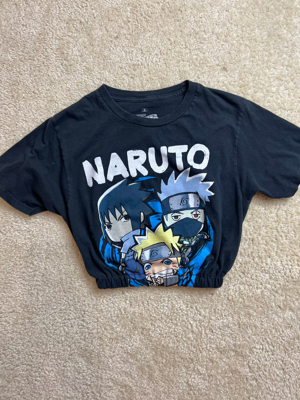 Naruto cinched crop