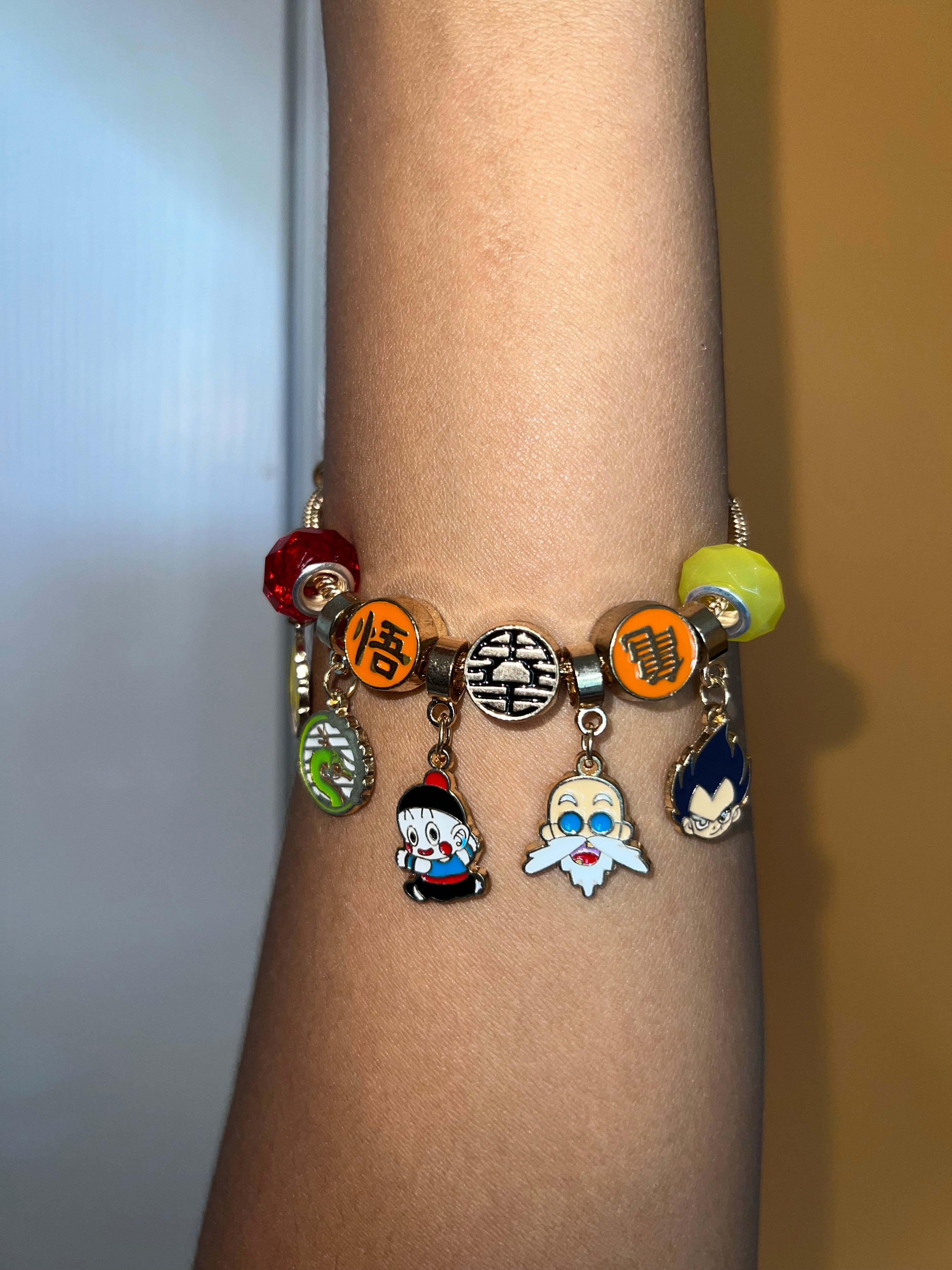 Dbz charm bracelet