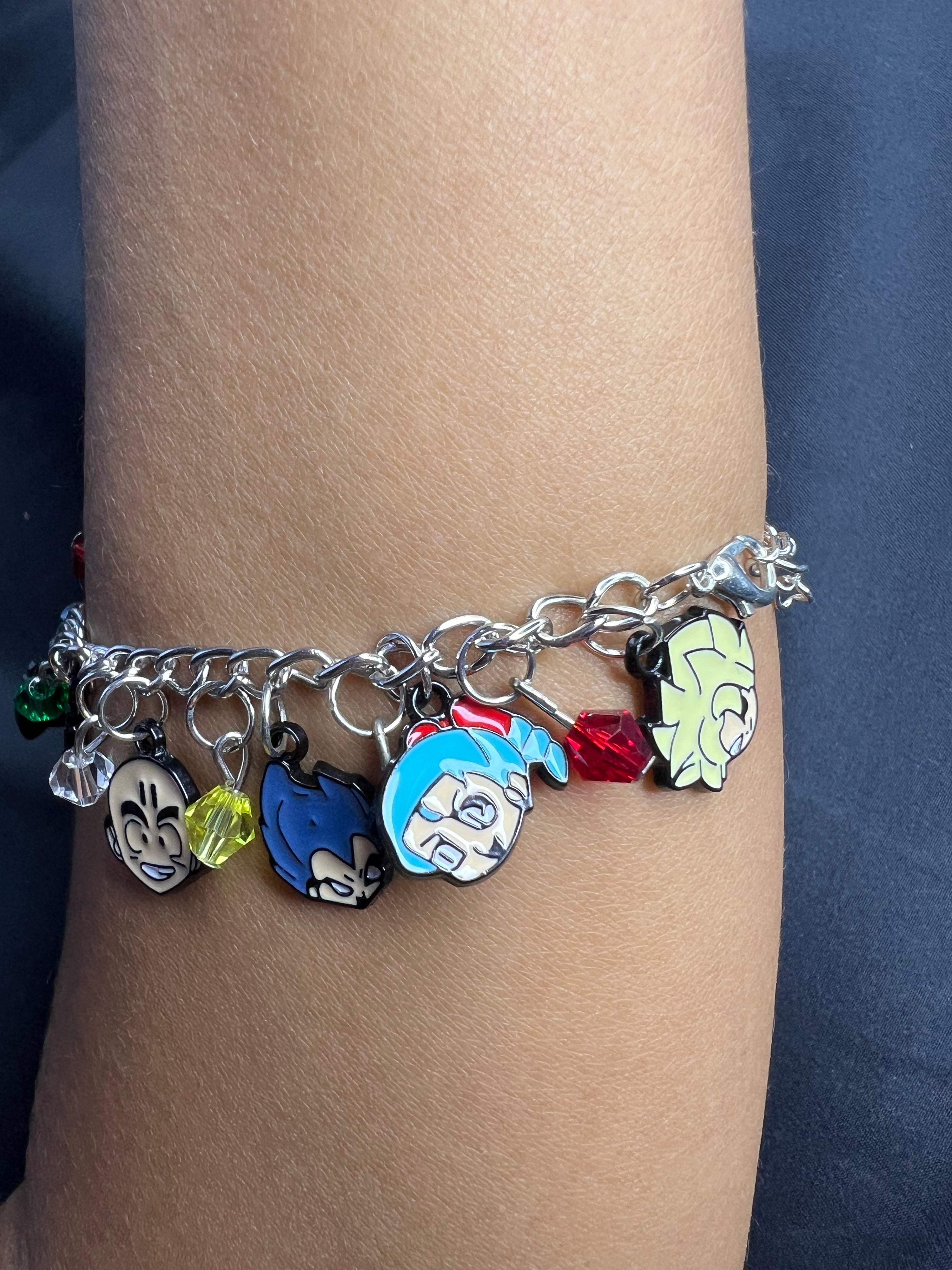 Dbz charm bracelets