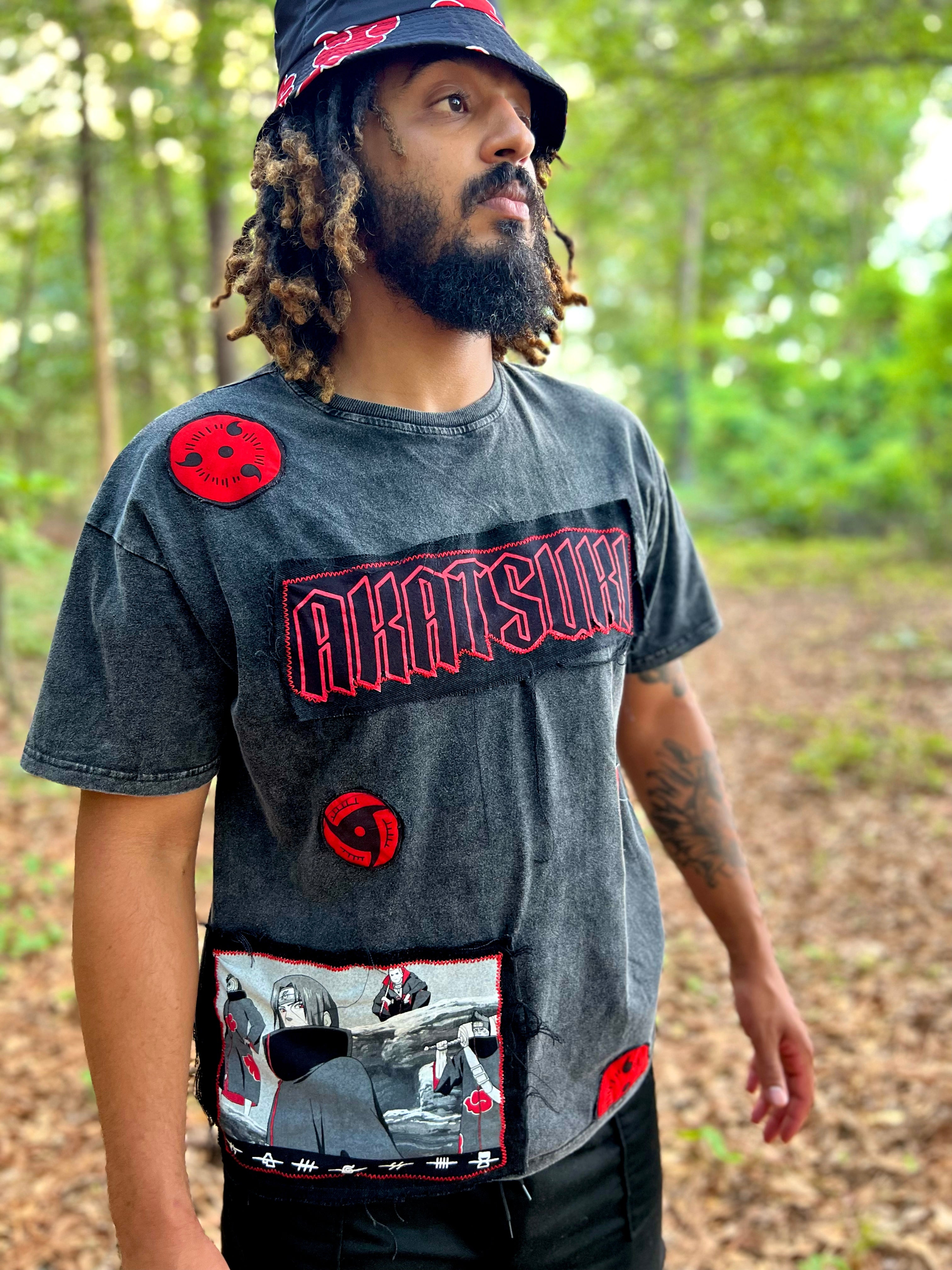 AKATSUKI hat & shirt set! Custom