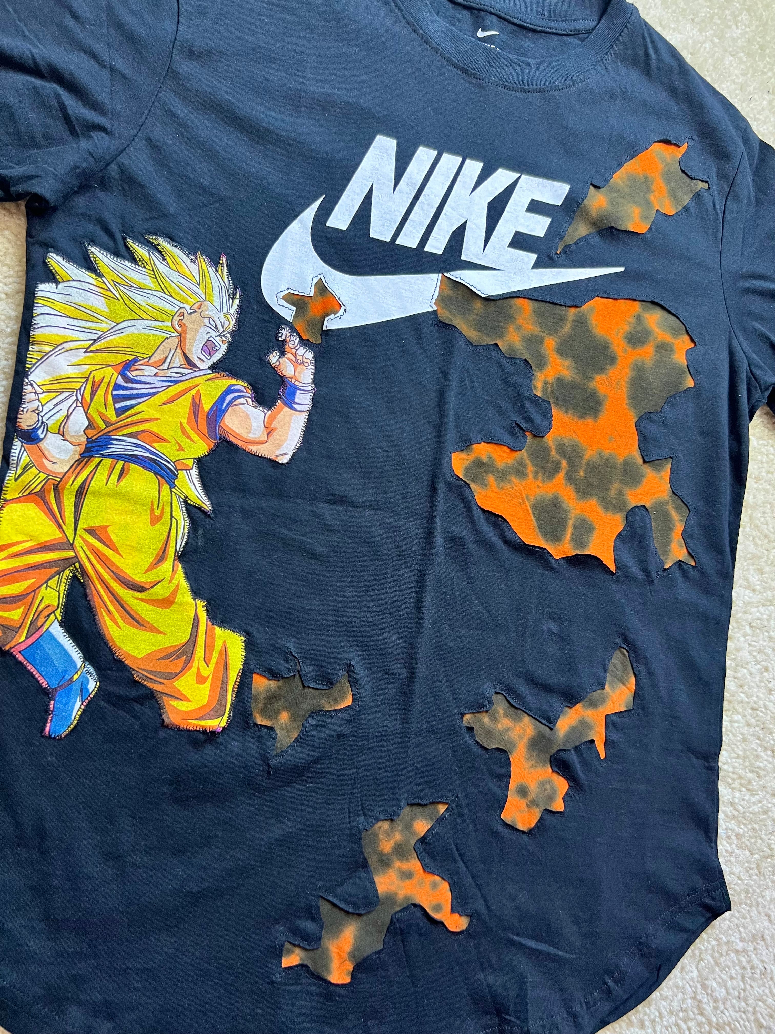 Custom Goku Nike shirt