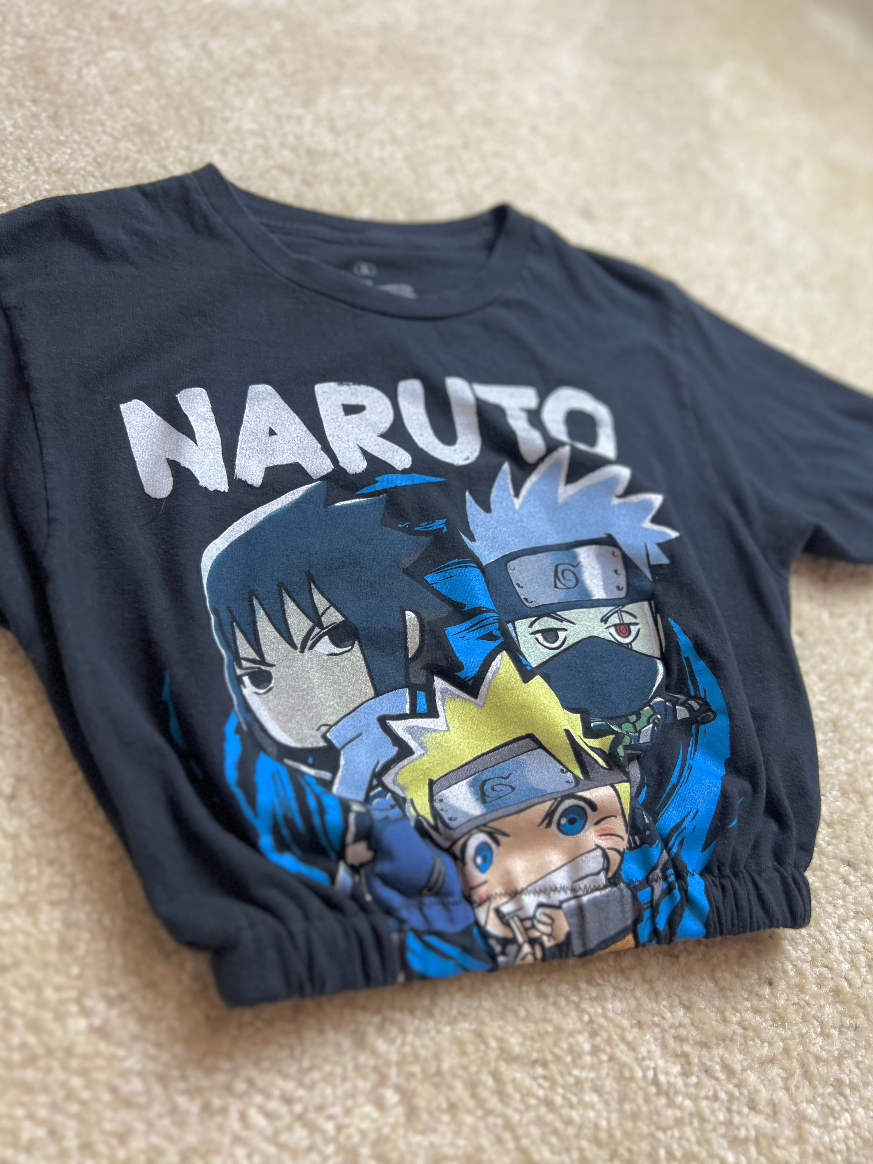 Naruto cinched crop