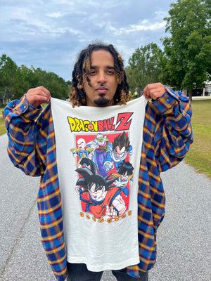 Dbz flannel (fit up to 5xl)