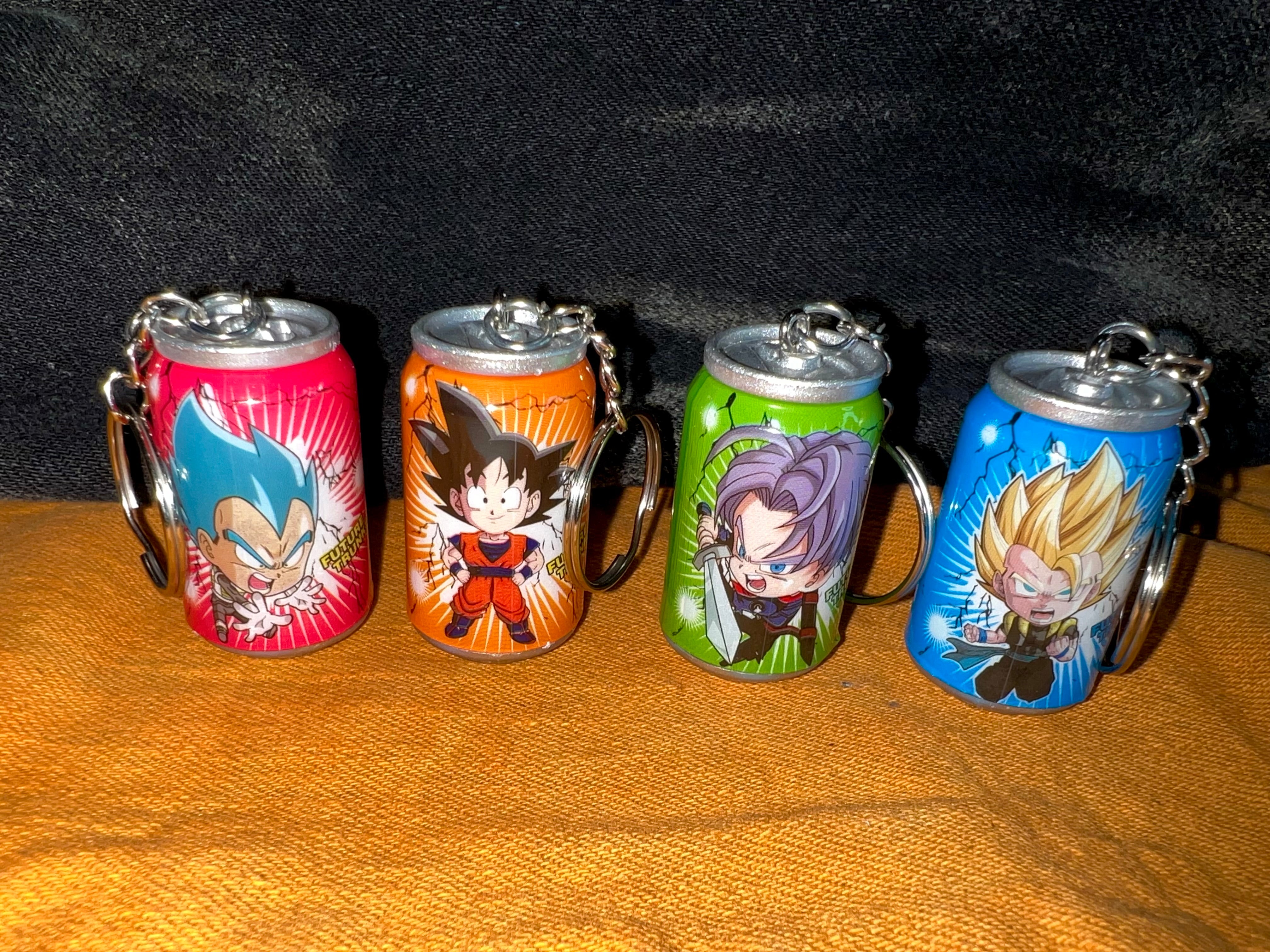 Dbz mini keychains