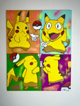 No I’m pikachu painting