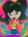 Bratz Jade painting