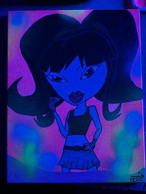 Bratz Jade painting