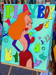 playboy Jessica Rabbit painting